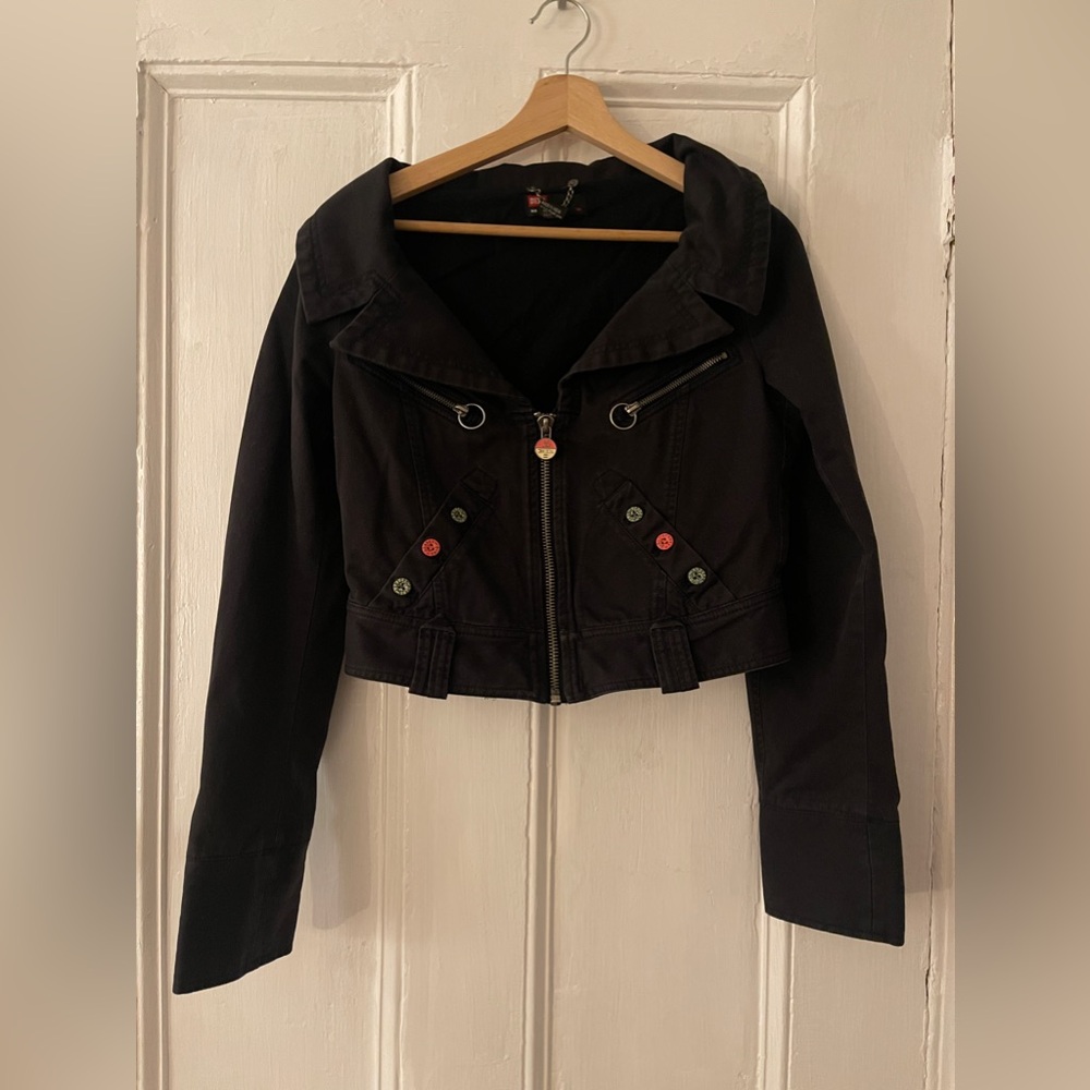 RARE SA Rose Tyler Doctor Who Love and Monsters Black Diesel Jacket in S